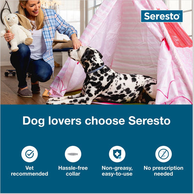 Seresto Flea and Tick Collar for Dogs over 18 lbs