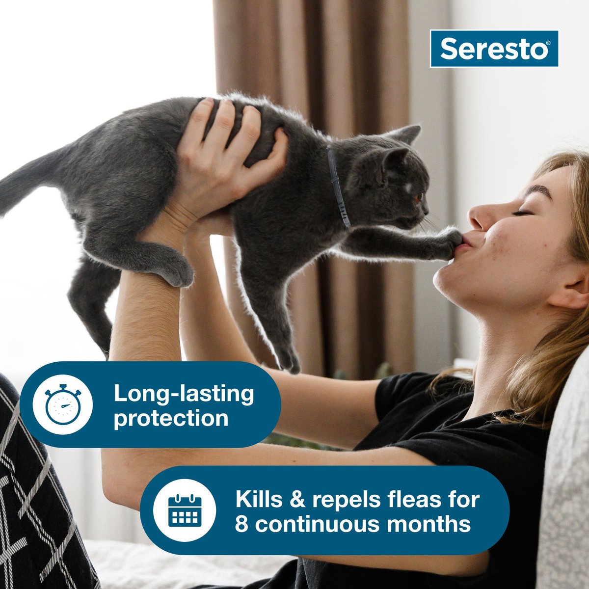Seresto Flea and Tick Collar for Cats & Kittens