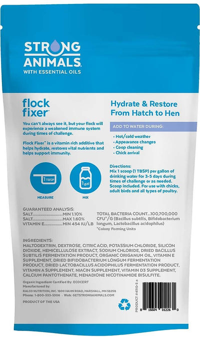 Strong Animals Flock Fixer Poultry Supplement 5.5 oz