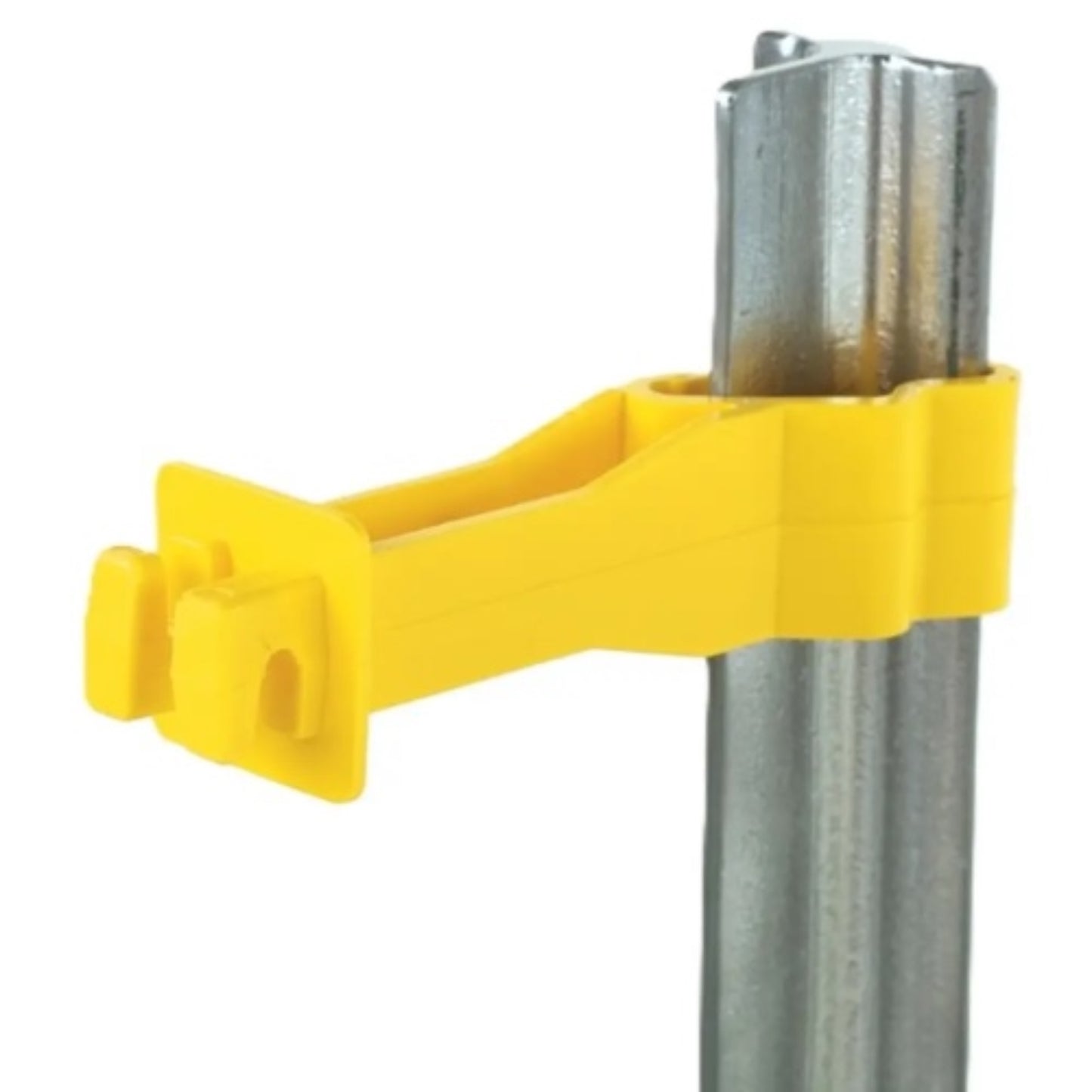 Dare 3" Reversed T Post Insulator Yellow, 25 Pack