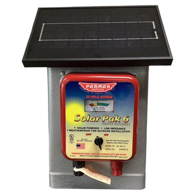 Parmak Solar Fence Charger 6 Volt