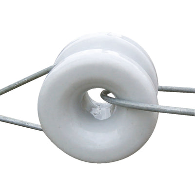 Porcelain Heavy Duty Corner Insulators (10 pk)