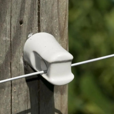 Zareba Small Screw In Porcelain Insulator