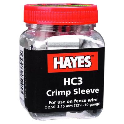 Hayes HC3 10 Gauge Crimping Sleeves