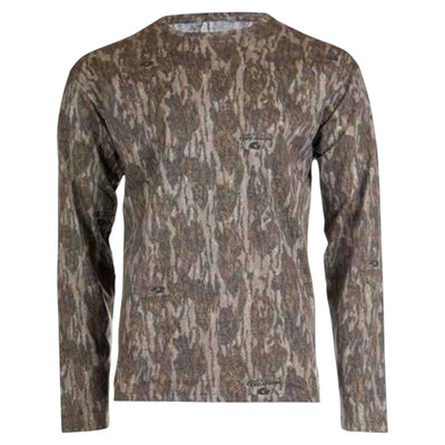 Bear Cave Tee Mossy Oak New Bottomland  Long Sleeves Mens