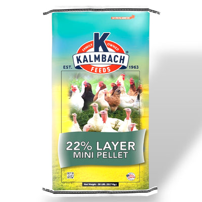 Kalmbach 22% Mini Layer Pellet 50-lbs