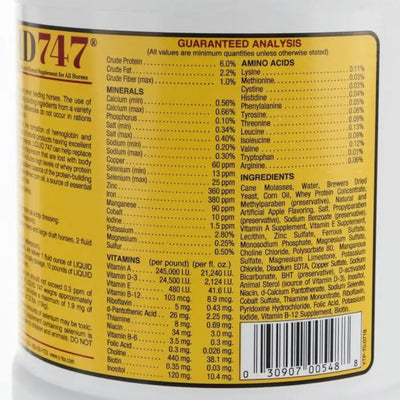 Liquid 747 Vitamin & Mineral Supplement 1 Gallon