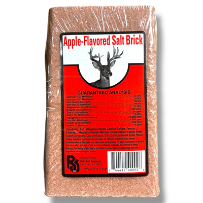 Apple Flavored Deer Brick 4-lbs