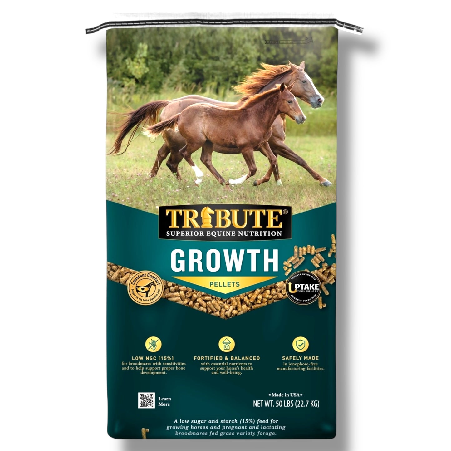 Tribute 16% Growth Pellet for Mares & Foals, 50-lbs