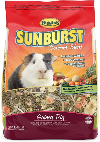 Sunburst Gourmet Guinea Pig Food