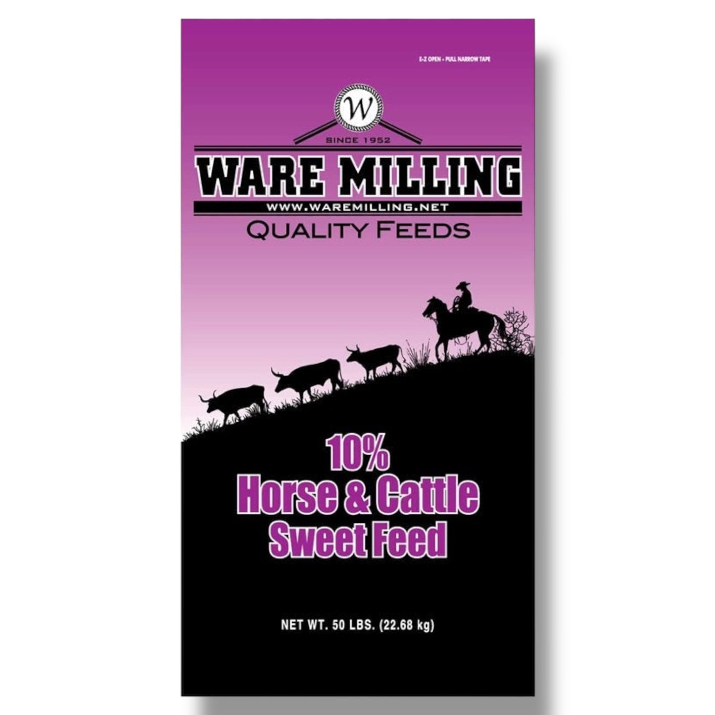 Ware Milling 10% Horse & Cattle Sweet Feed 50-lbs
