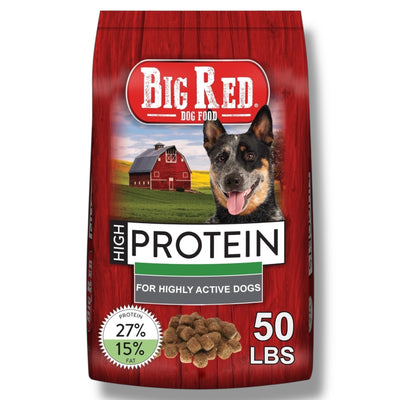 Big Red 27-15 High Protein Dog Food 50-lbs