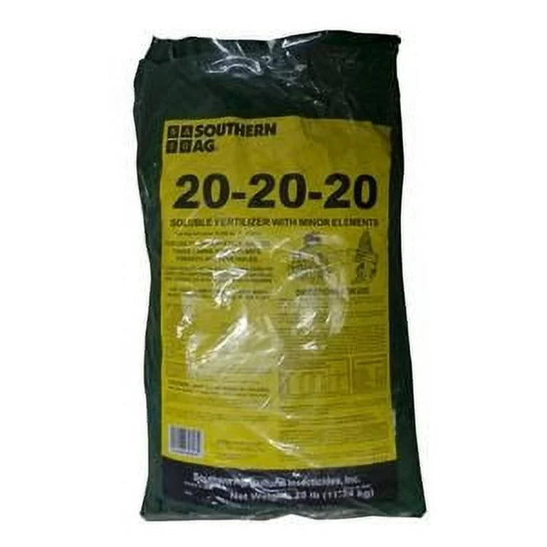 20-20-20 Water Soluble Fertilizer 25 lb