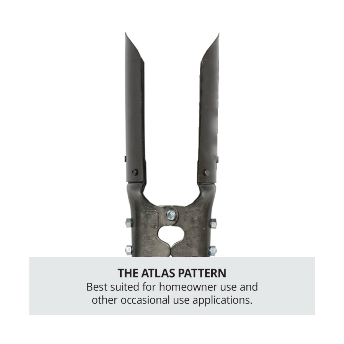 Atlas Standard Duty 48" Post Hole Digger w/ Fiberglass Handles