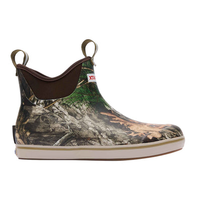 XTRATUF Mens Mossy Oak DNA Ankle Deck Boot