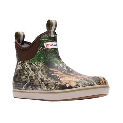 XTRATUF Mens Mossy Oak DNA Ankle Deck Boot