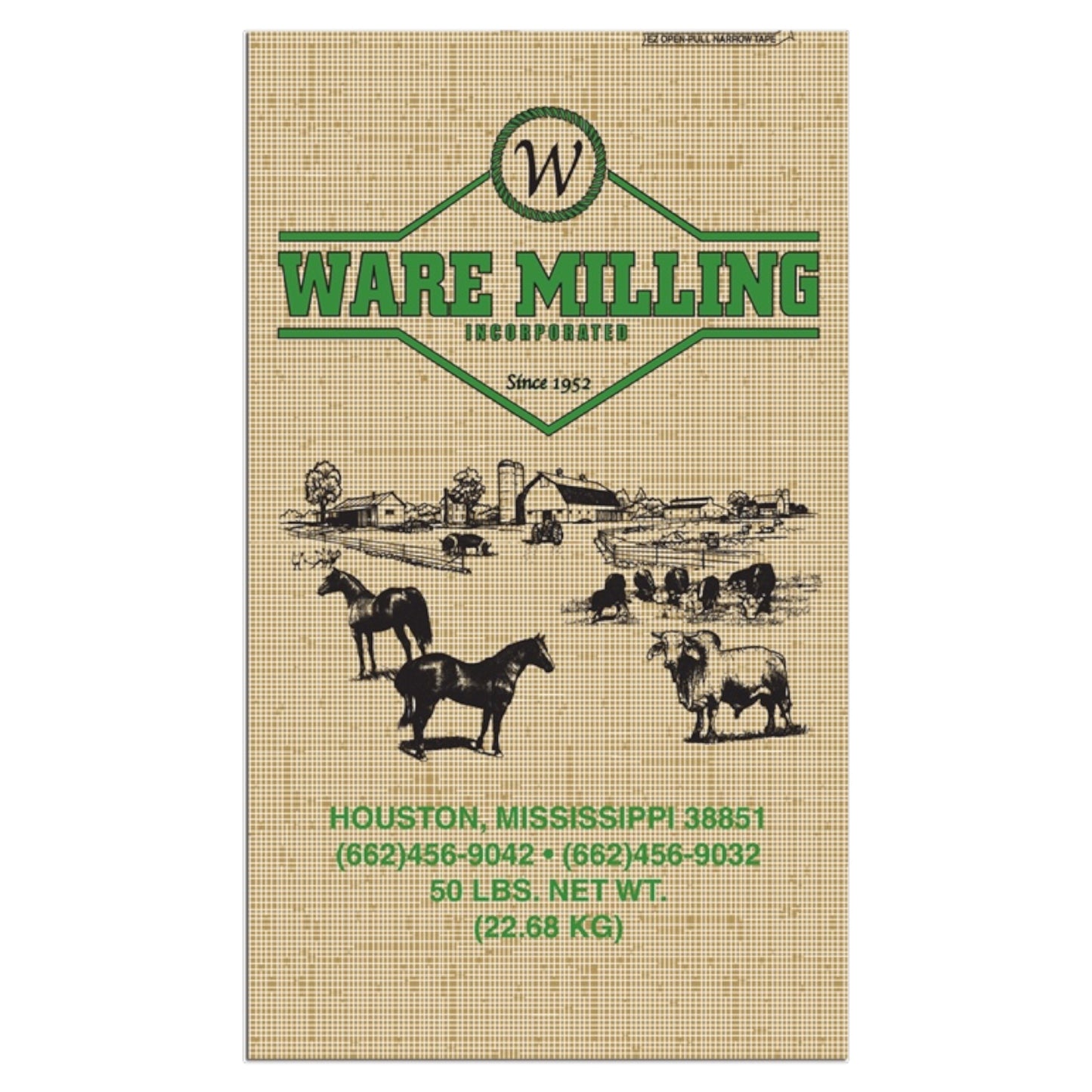 Ware Milling Goat Developer 16% Pellets 50-lbs