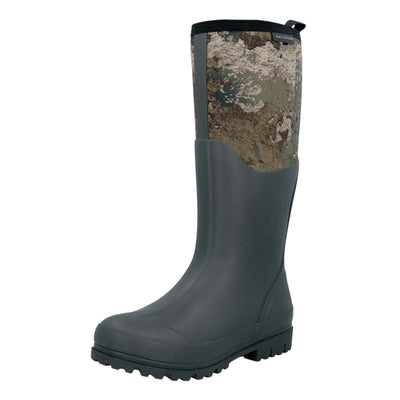 RedHead Camo Utility Waterproof Rubber Boots for Men - Brown/TrueTimber Strata