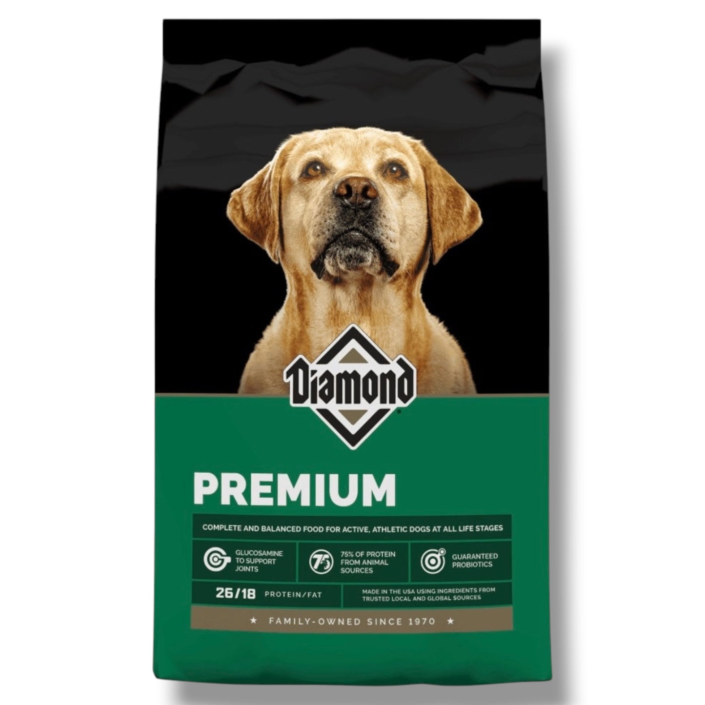 Diamond Premium 26-18 Dog Food 40-lbs