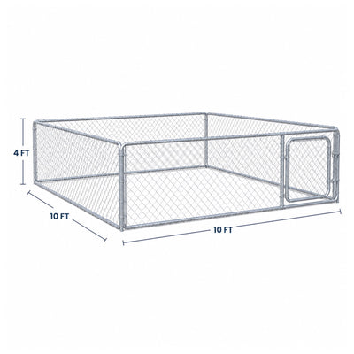 Kennel Dog 10x10x4 ft