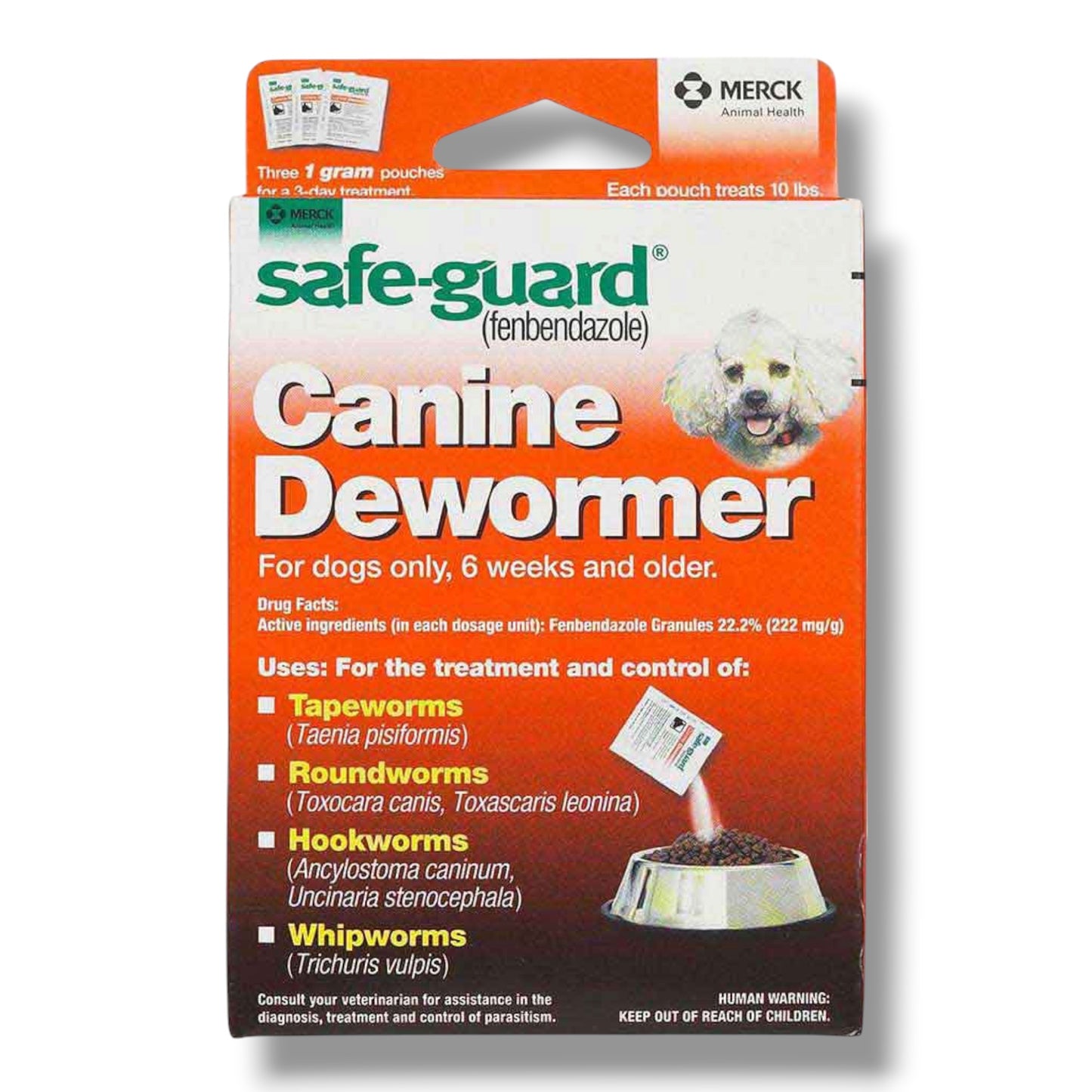 Safeguard Canine Dewormer (Treats 10 lbs)