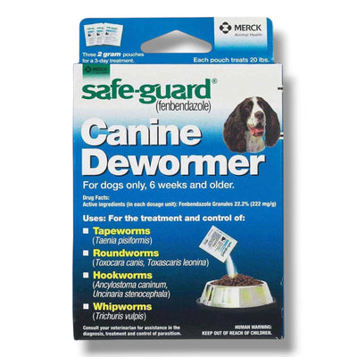 Safeguard Canine Dewormer (Treats 20 lbs)