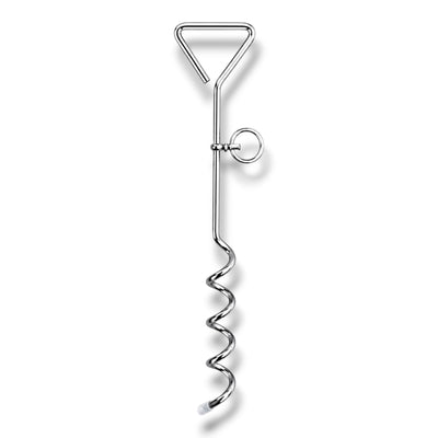 Spiral Tie Out Stake 18”