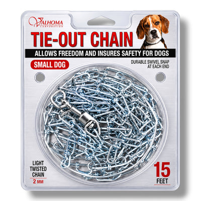 Valhoma Tie Out Chain for Small Dogs