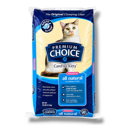 All Premium Choice Natural Clumping Cat Litter 25 lbs
