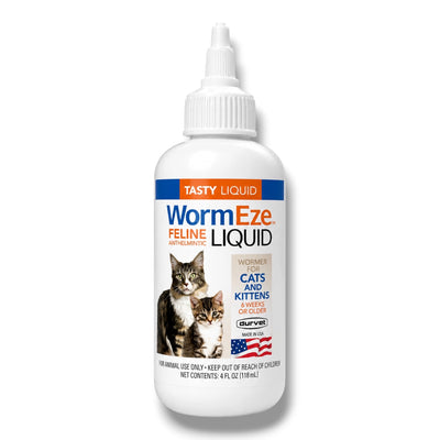 Wormeze Piperazine Feline 4-oz