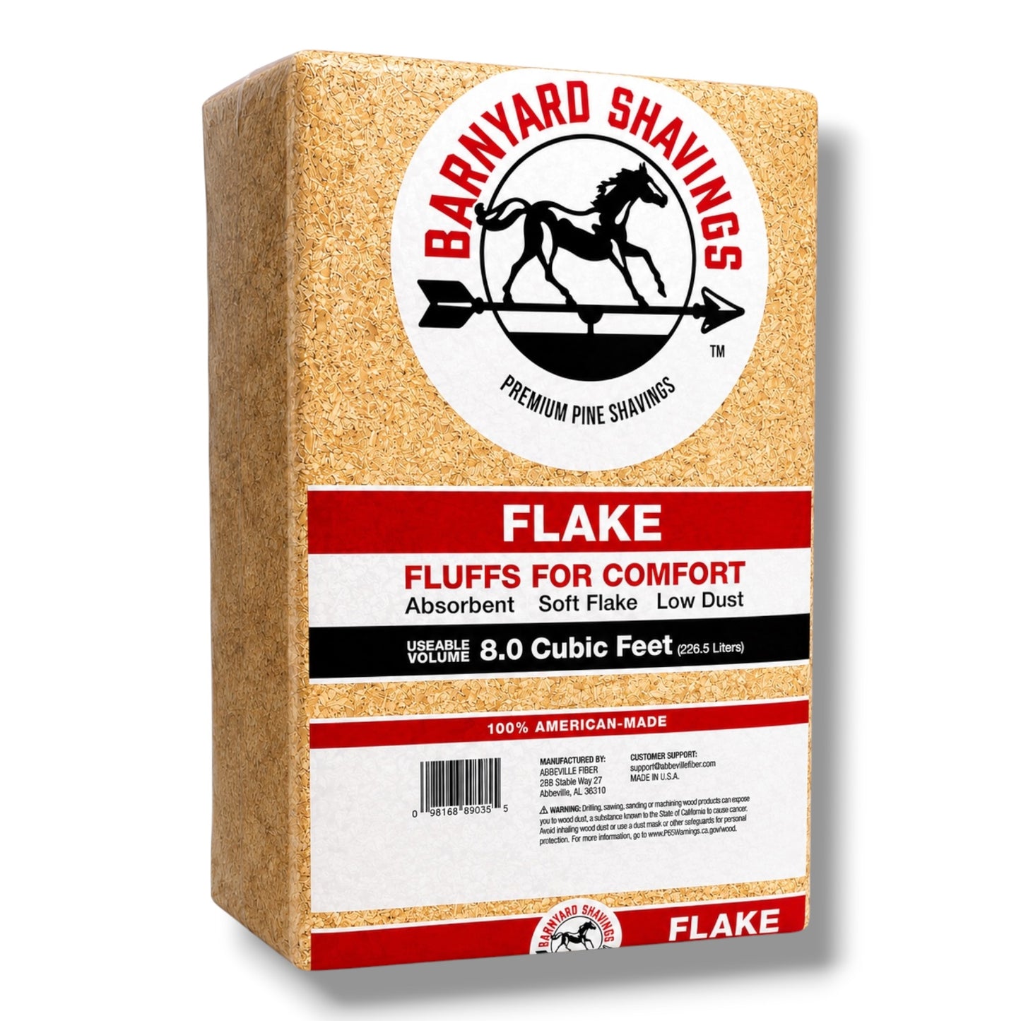 Pine Shavings Large Flake 8 cu/ft