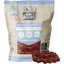Franklin County Xchange Howls Kitchen beef training treats in a 12 oz bag with small square dog treats in front