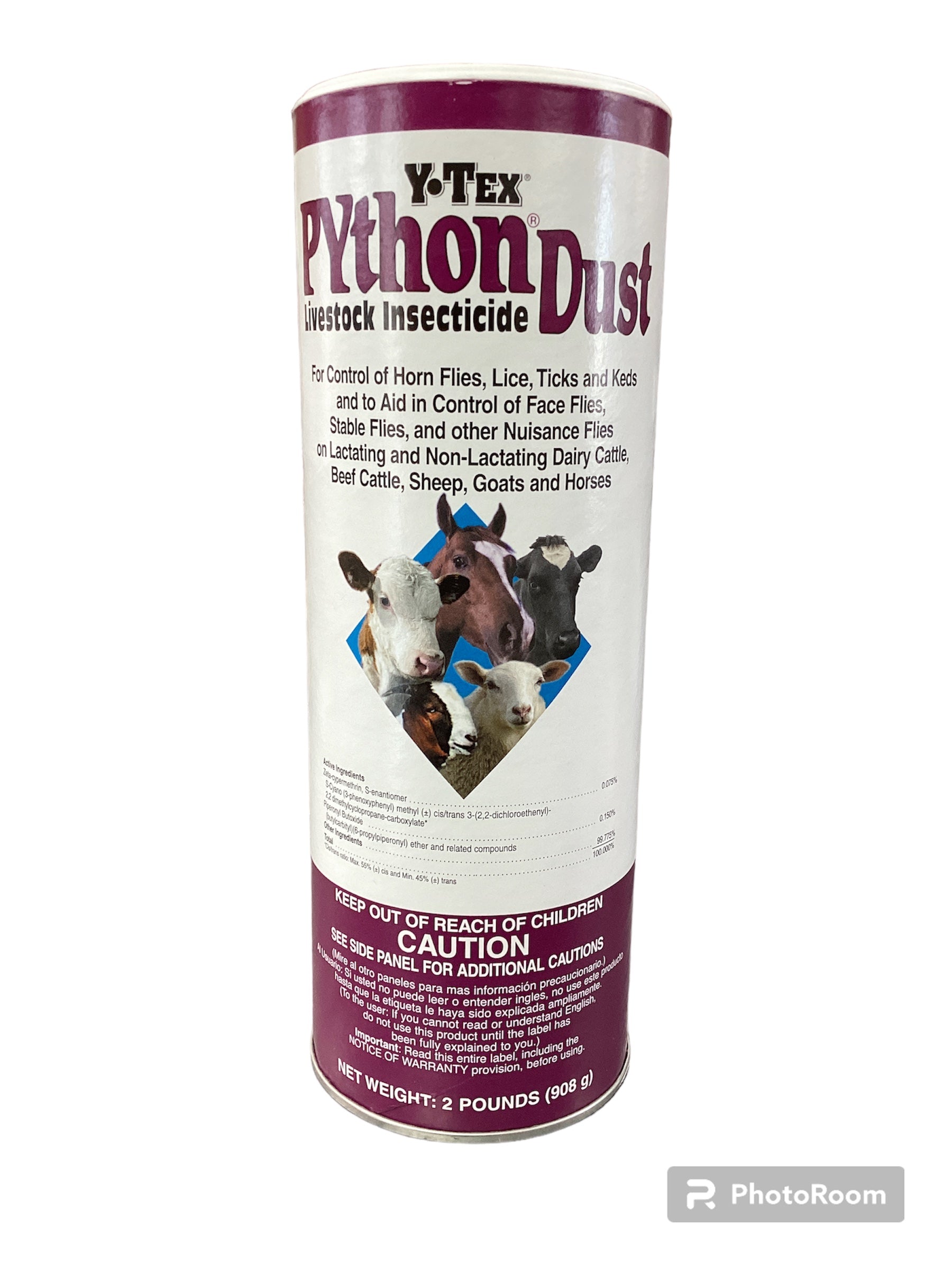 Python Fungicide Python Dust Livestock Insecticide 2 Pounds – Franklin County Xchange