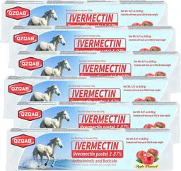 Ivermectin Paste 1.87% Horse Dewormer tube
